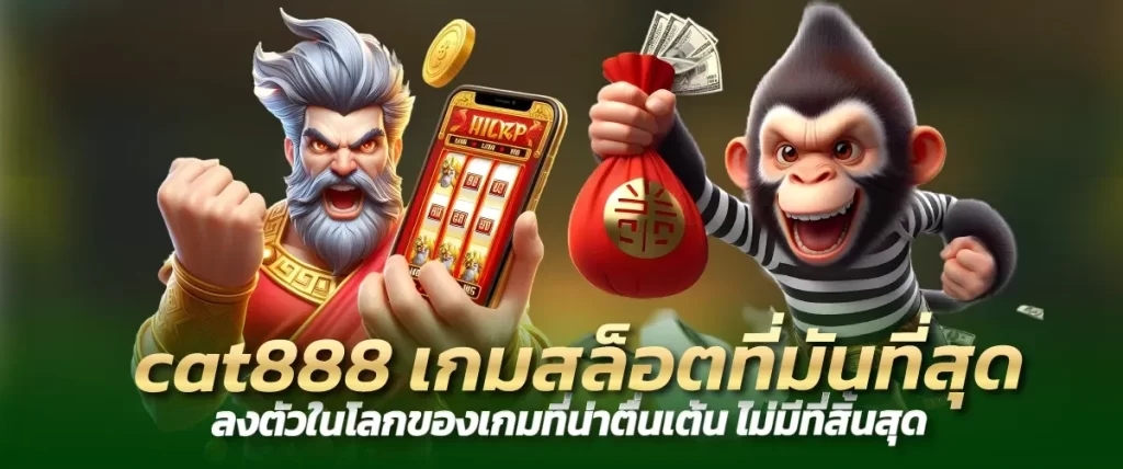 cat888 เกมสล็อตที่มันที่สุด ลงตัวในโลกของเกมที่น่าตื่นเต้น ไม่มีที่สิ้นสุด